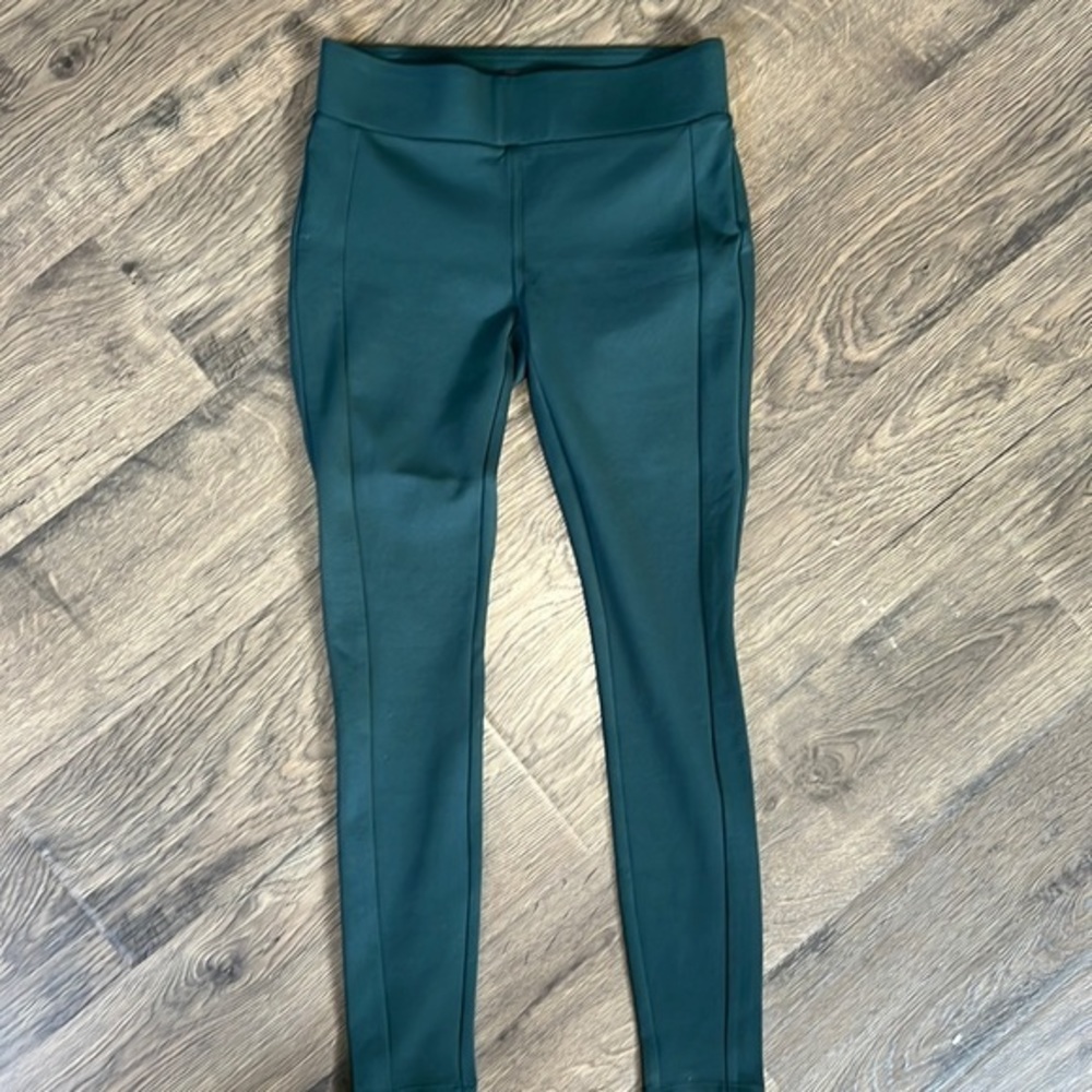 Ann Taylor loft petites esp hunter Green, thick stretch, leggings, new with tags